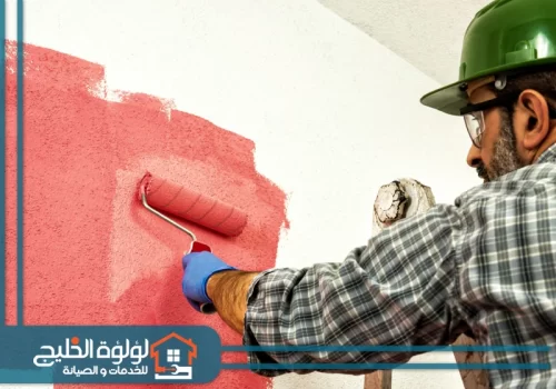 شركة صبغ في الشارقة 0588419951 لؤلؤة الخليج الفني يقوم بتنفيذ أعمال الصباغة والدهنات بدقة عالية مستخدمًا أفضل المعدات المكيّفة لضمان الجودة.